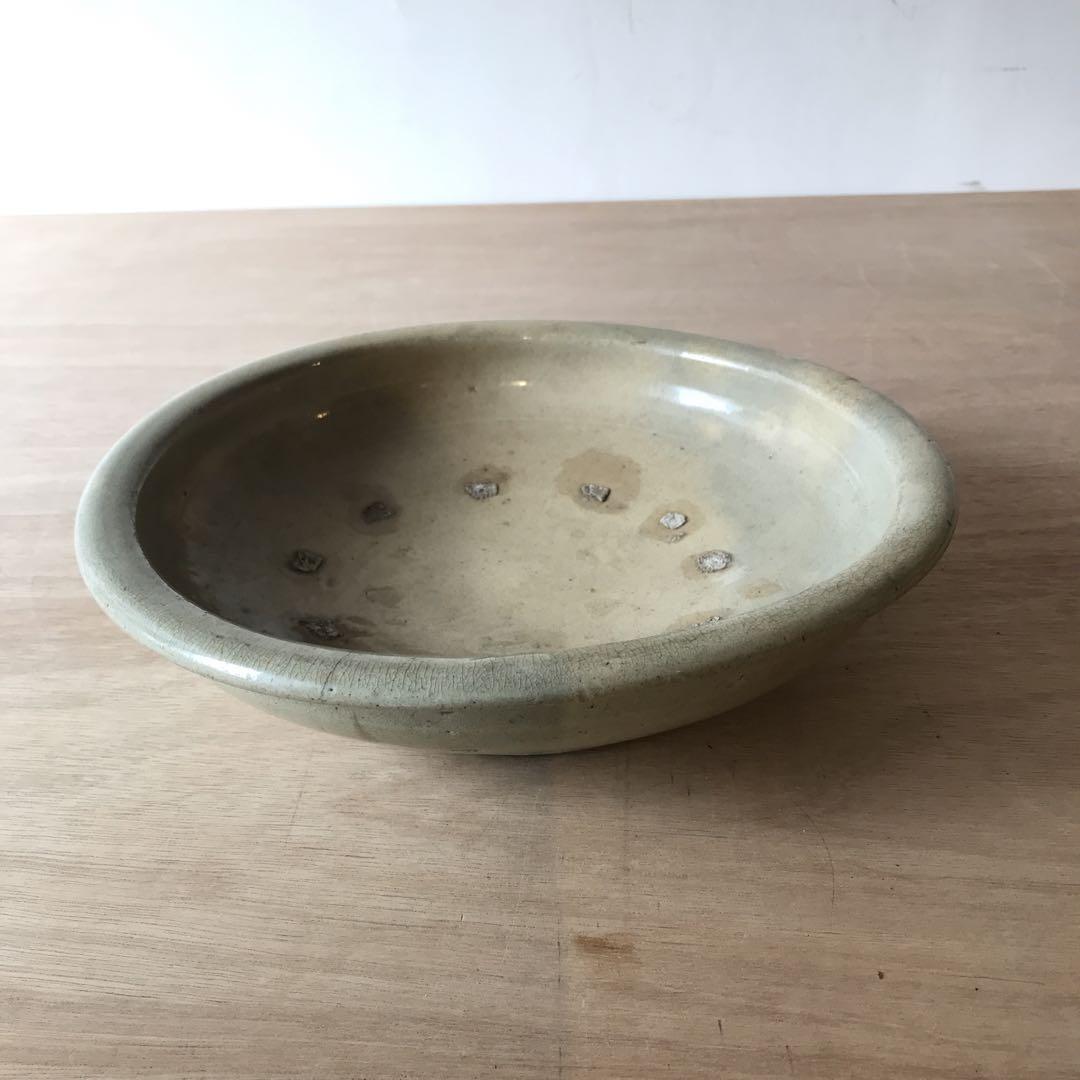 限定お買い得商品 石皿 瀬戸焼 ① 大皿 古道具 アンティーク 骨董 工芸品
