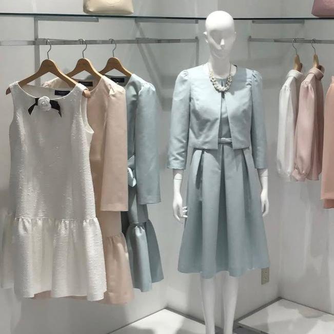 M'S GRACY*WEB掲載*ウエストリボンワンピース