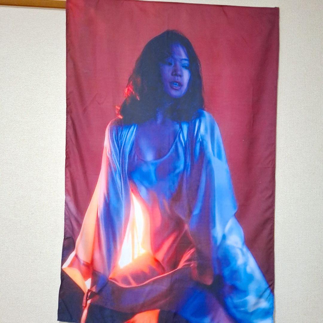 未使用品　中森明菜　大型サイズ　タペストリー　ポスター　当時品 Yahoo!オークション - 貴重当時もの..美品大型ポスター / 中森