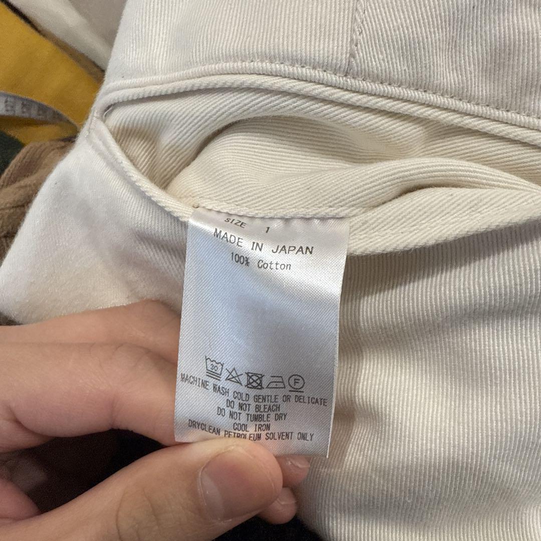 markaware WIDE ORGANIC COTTON DRILL サイズ1