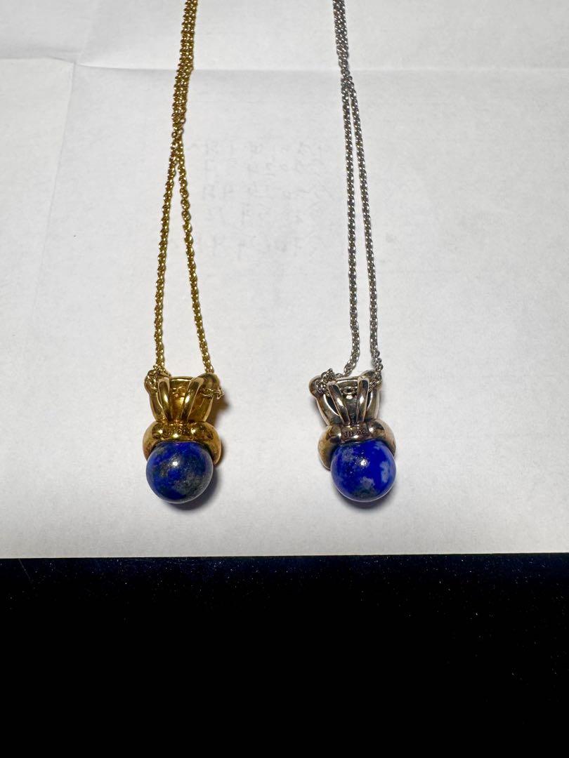 JUSTIN DAVISゴールド ベアーネックレス シルバーネックレス