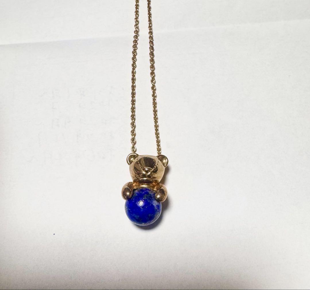 JUSTIN DAVISゴールド ベアーネックレス シルバーネックレス