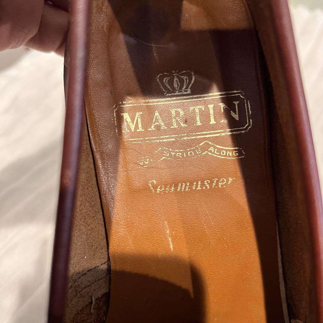 Martin ダークブラウン レザー ローファー 28.5-29cm メンズ