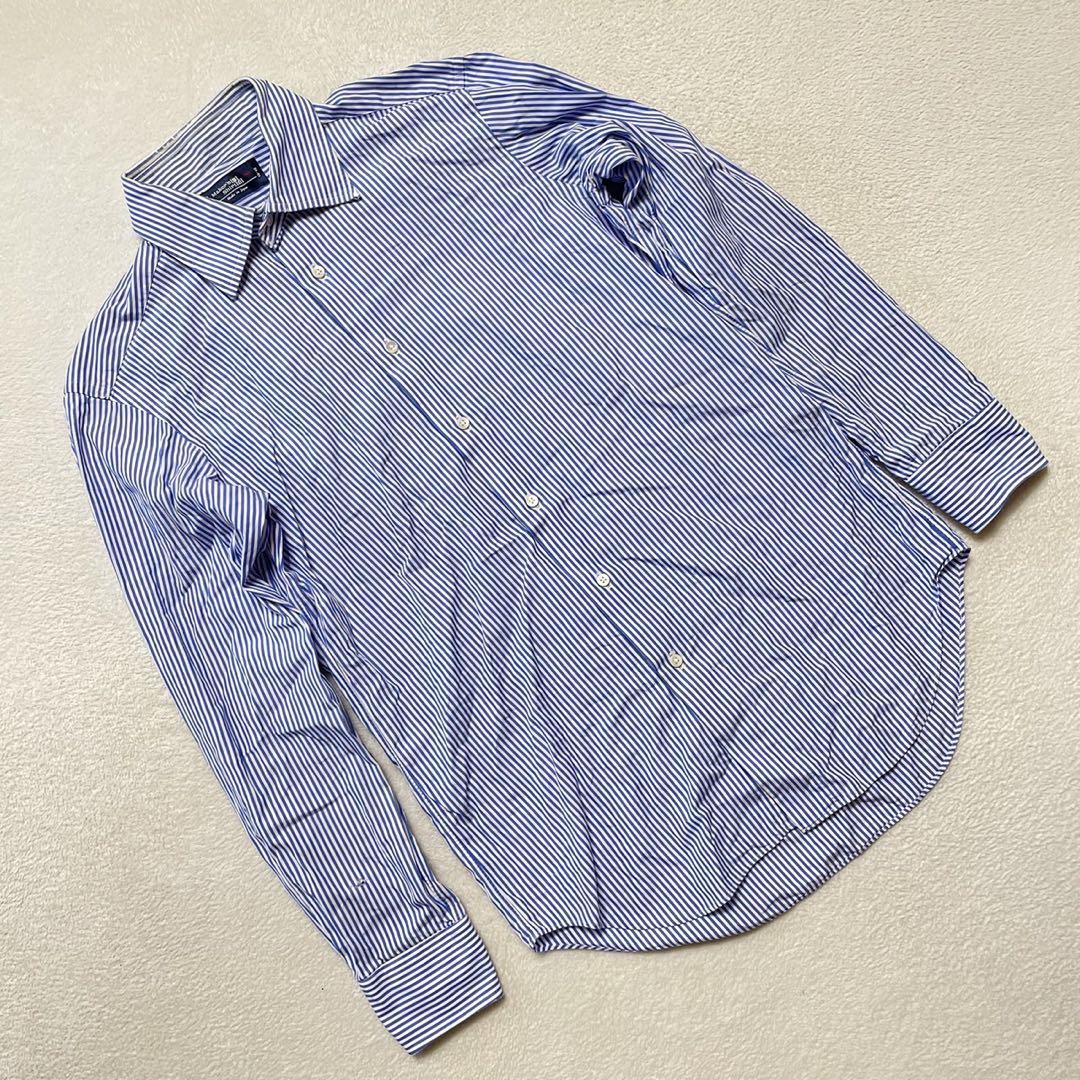 美品 Maker's Shirts 鎌倉 ストライプ シャツワンピース F Maker's Shirt 鎌倉×ViS OLに人気の「鎌倉シャツ」と第3弾