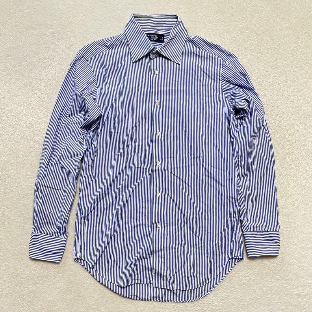 #701 Maker's Shirt 鎌倉 シャツ 長袖 41-92 ストライプ 鎌倉シャツ メンズシャツ ストライプ | メーカーズシャツ鎌倉