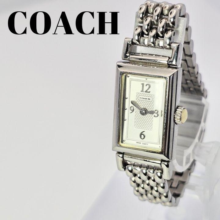 新品電池】COACHブレスレット風レディース時計 - 時計最低 価格