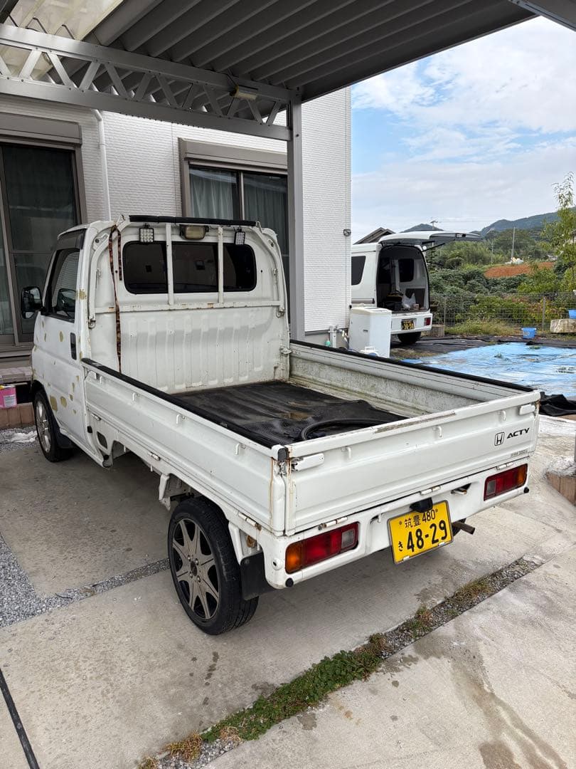 アクティトラック目立った傷や汚れなし