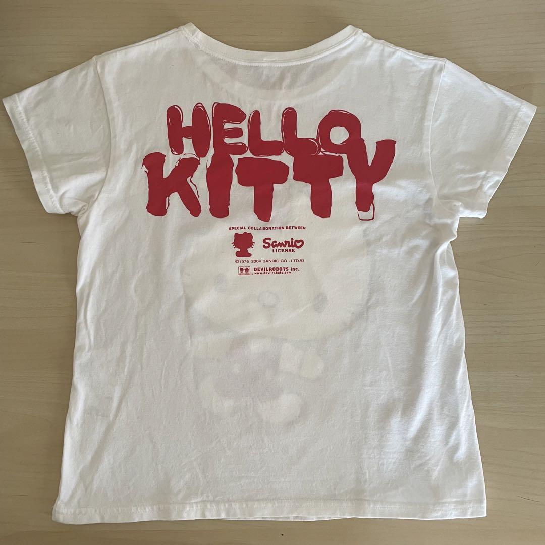 【激レア】ハローキティ　エドハーディ　Tシャツ Ed Hardy エドハーディー Tシャツ レディース コラボ サンリオ