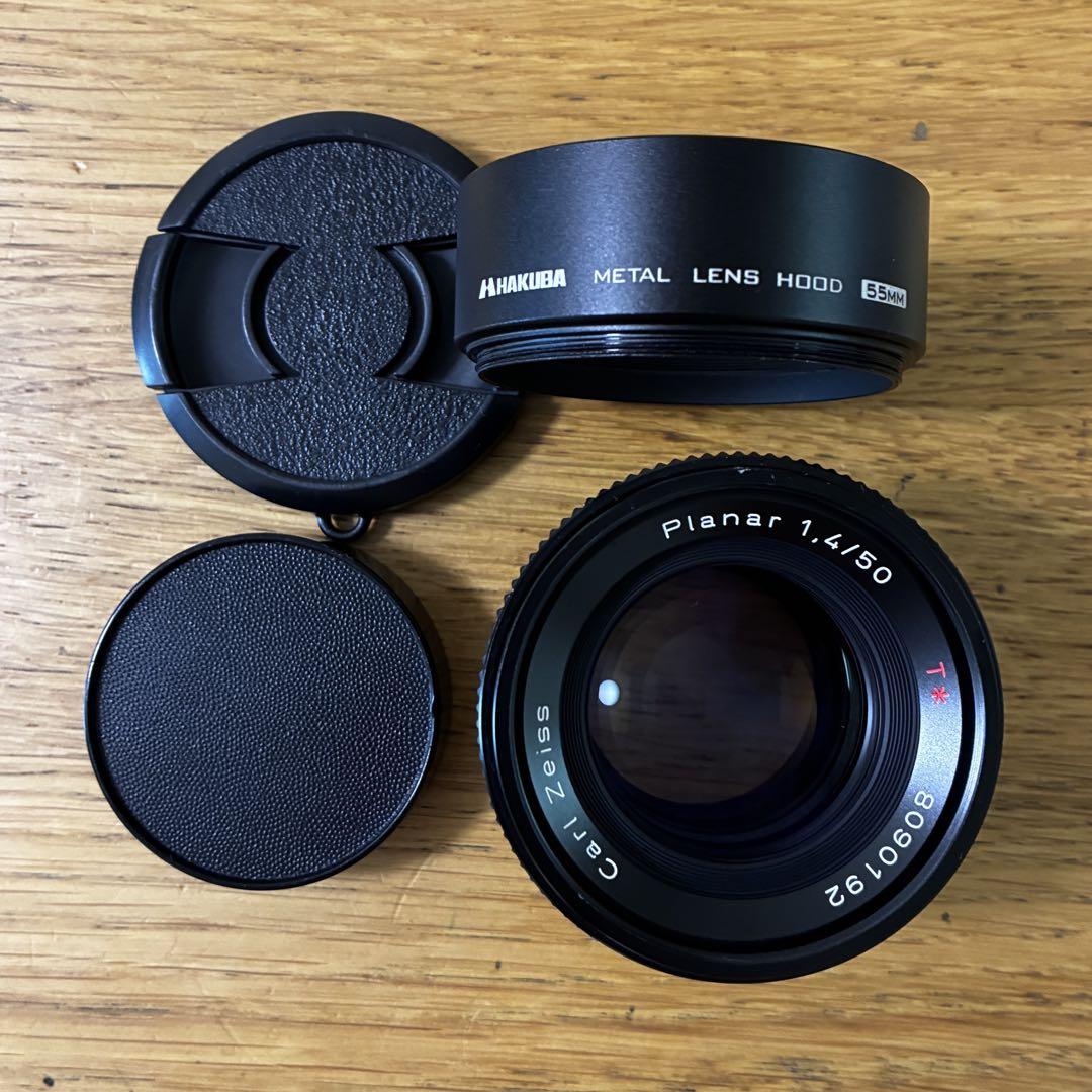 難有り品】CONTAX コンタックス Planar 50mm F1.4 MMJ - メルカリ