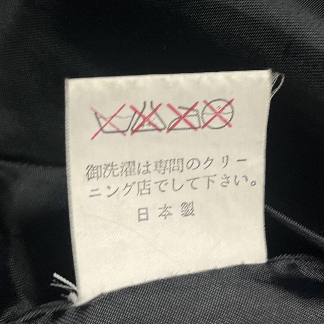 人気✨　90's レザーボンバージャケット　本革　ブルゾン　短丈　ショート丈　M