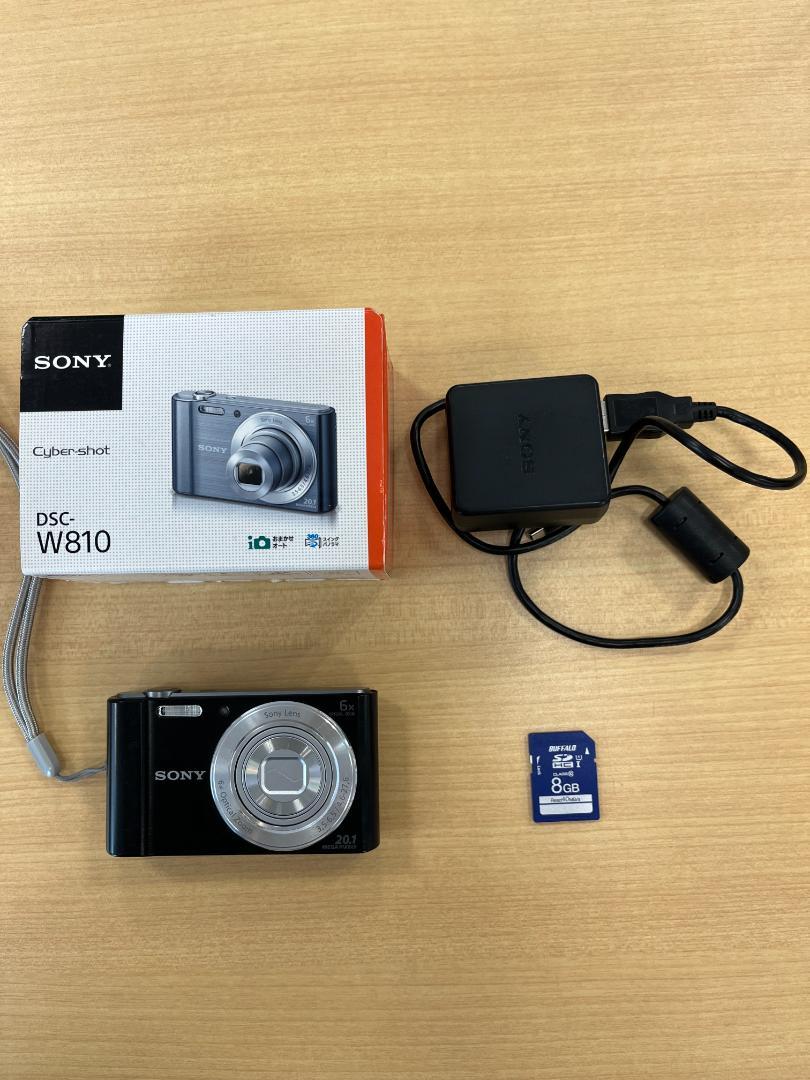 SONY Cyber-shot DSC-W810 ブラック ソニー