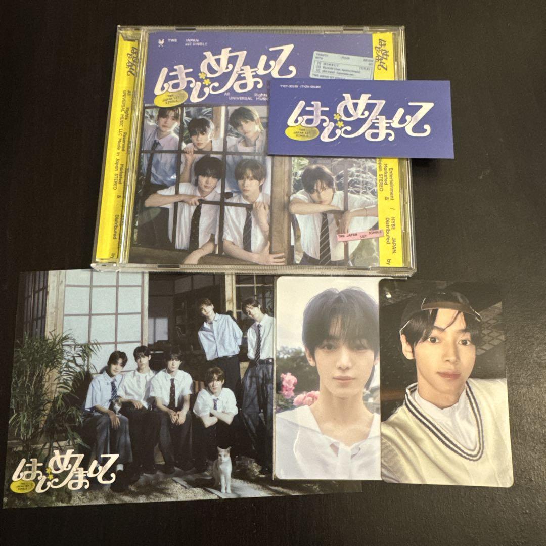 TWS はじめまして 通常盤 ハンジン トレカ CD 特典 - メルカリ