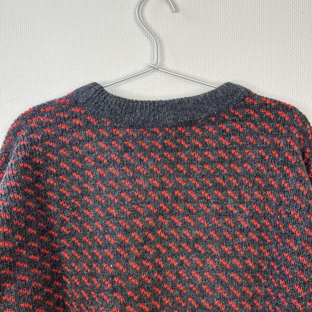80s ヴィンテージ　L.L. Bean バーズアイ　ニット XL