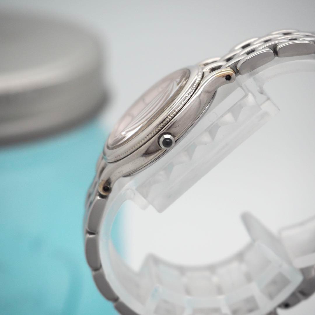 29 SEIKO 時計　エクセリーヌ　オーバル レディース ピンク　華奢　人気