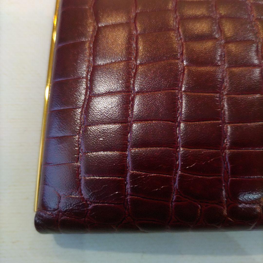 ❪美品❫ Budd  Leather  クロコダイル財布  (ドイツ製品)