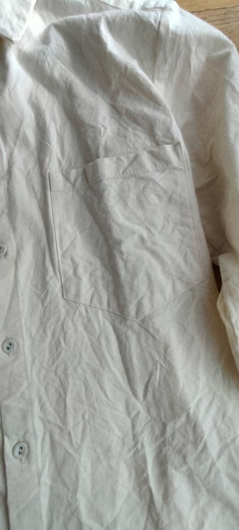 デッドストックFRANK LEDER ベッドリネンシャツ