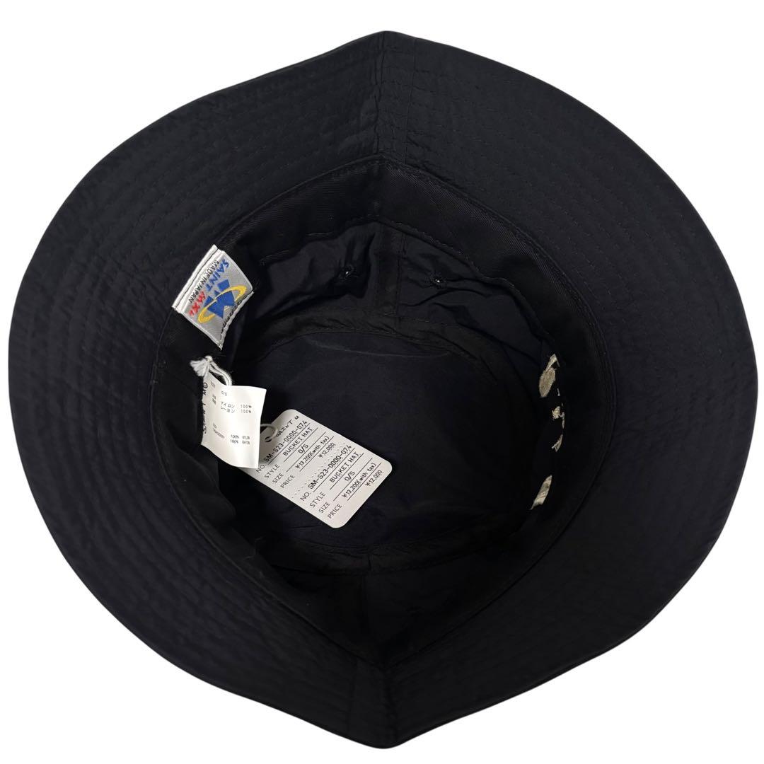 新品未使用SAINT Mxxxxxx ハットBACKET HAT/SAINT SAINT Mxxxxxx セントマイケル 23SS ロゴ刺繡 バケットハット