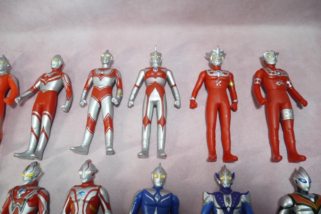 ウルトラヒーローシリーズ　800サイズ　新金型ソフビ　27体セット