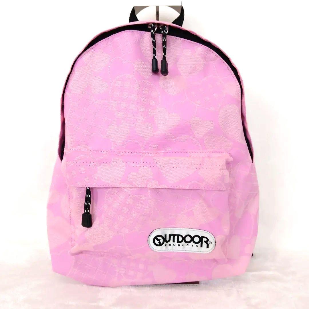 OUTDOOR PRODUCTS ピンクハートリュック 美品 - メルカリ