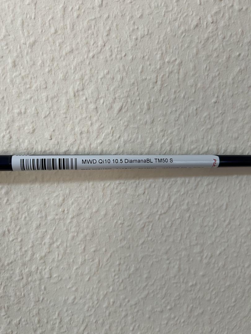 新品　ディアマナblue TM-50 S シャフト　qi10純正