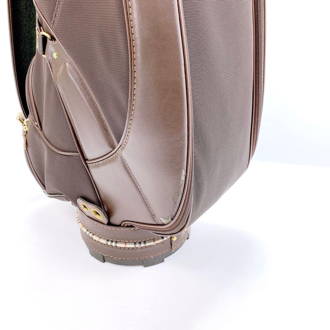 【希少】Burberry キャディバッグ バーバリー ゴルフ ノバチェック