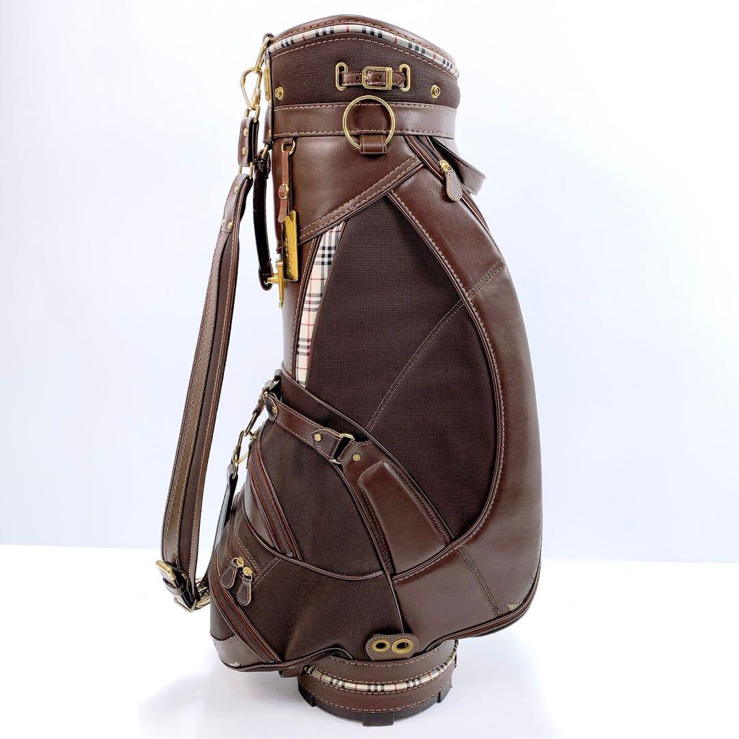 【希少】Burberry キャディバッグ バーバリー ゴルフ ノバチェック