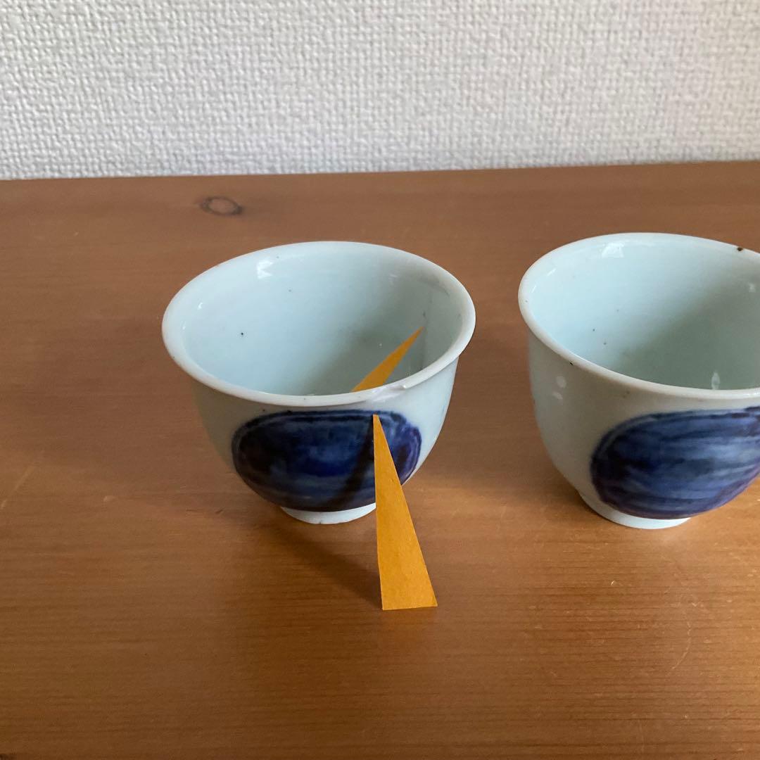 金継ぎ用 お猪口2個、湯呑み1客 金継ぎ用 お猪口2個、湯呑み1客