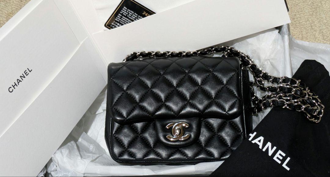 美品✨CHANEL正規品入手困難✨マトラッセミニフラップバッグ