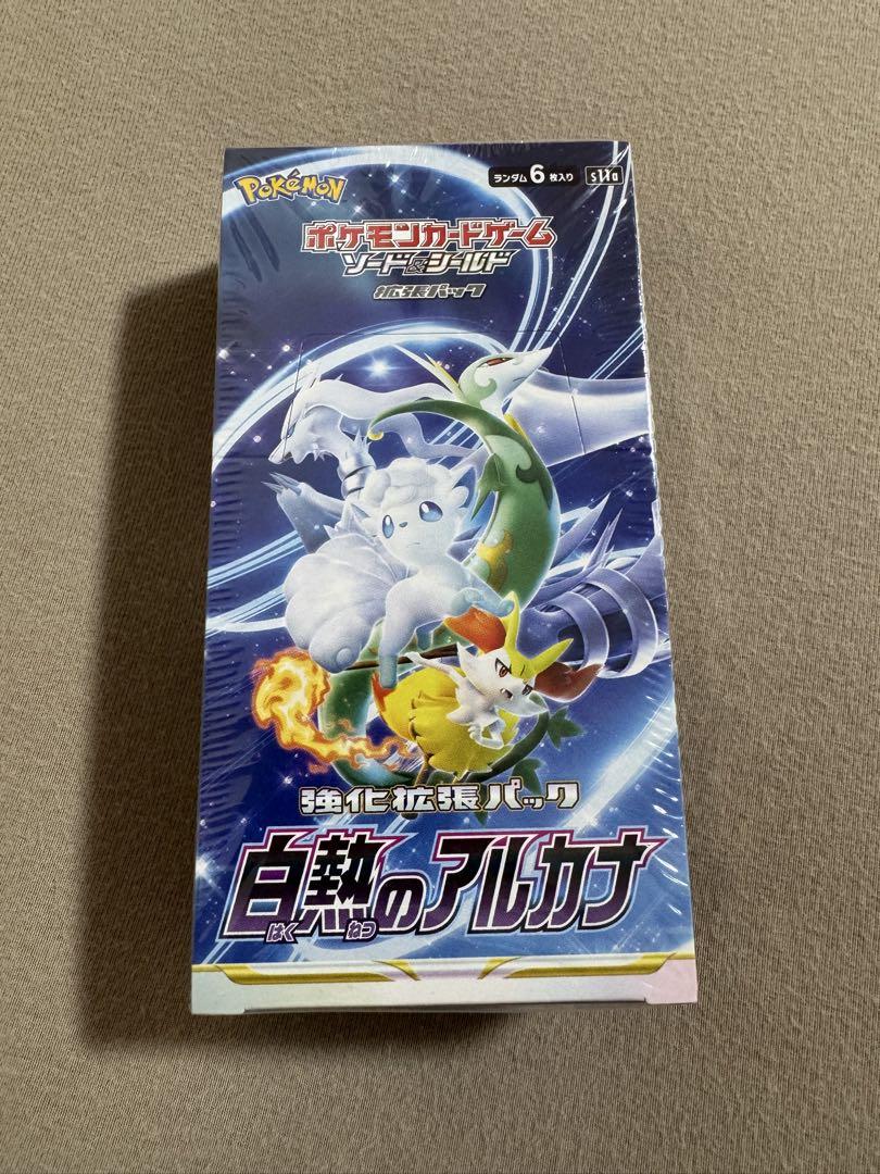ポケモンカードゲーム 白熱のアルカナ　BOX 未開封　シュリンク付き