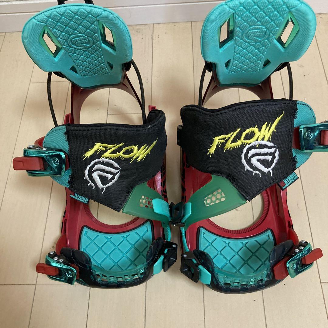 Adventure スノーボードビンディング 青とオレンジ
