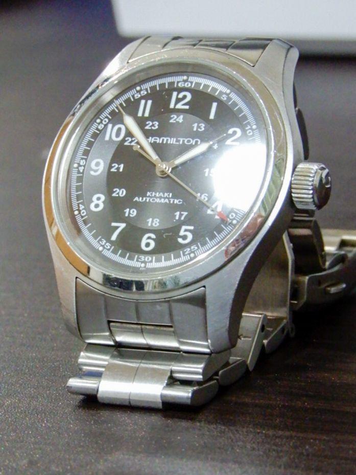 腕時計 カーキ フィールドKhaki Field Auto ハミルトン 在庫品 即納