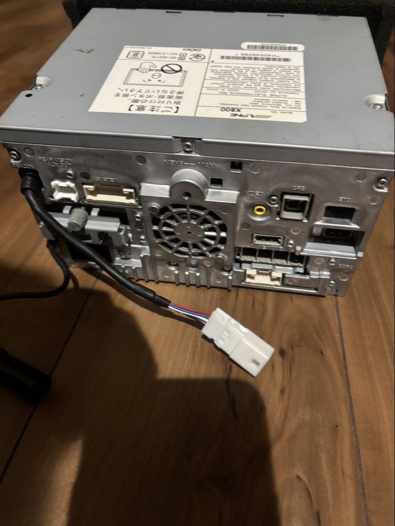 アルパイン　8インチナビ X800
