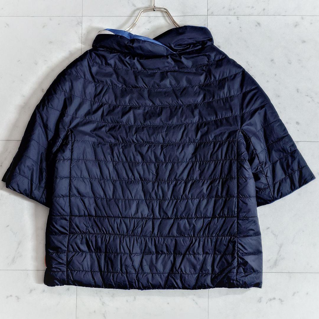 美品✨セーブザダックSAVE THE DUCK リバーシブル7分袖中綿ジャケット 美品✨セーブザダックSAVE THE DUCK リバーシブル7分袖中綿ジャケット