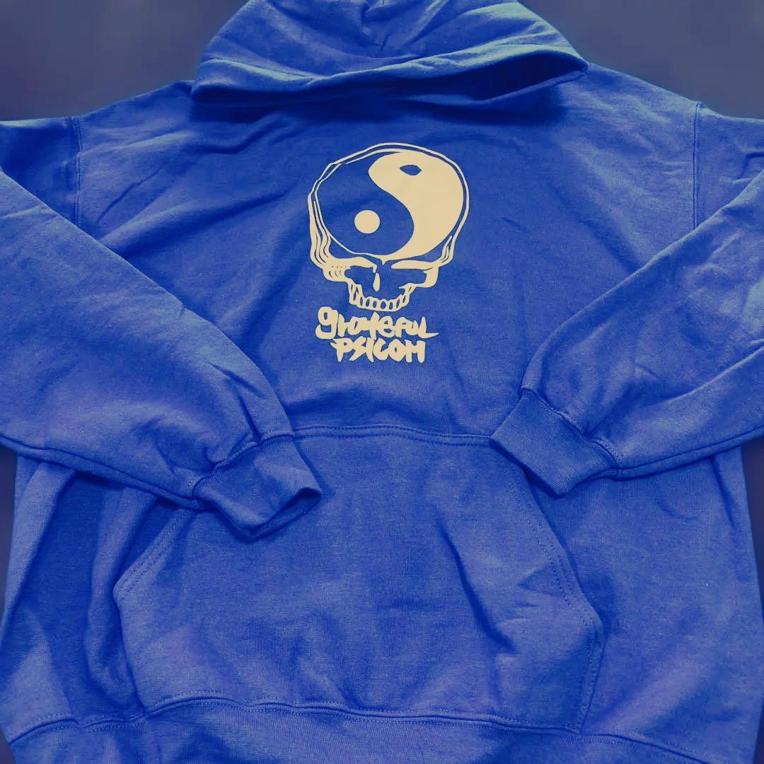 psicom サイコム　パーカー Lサイズ Grateful Dead Psicom 青色パーカー Lサイズ サイコムウェア