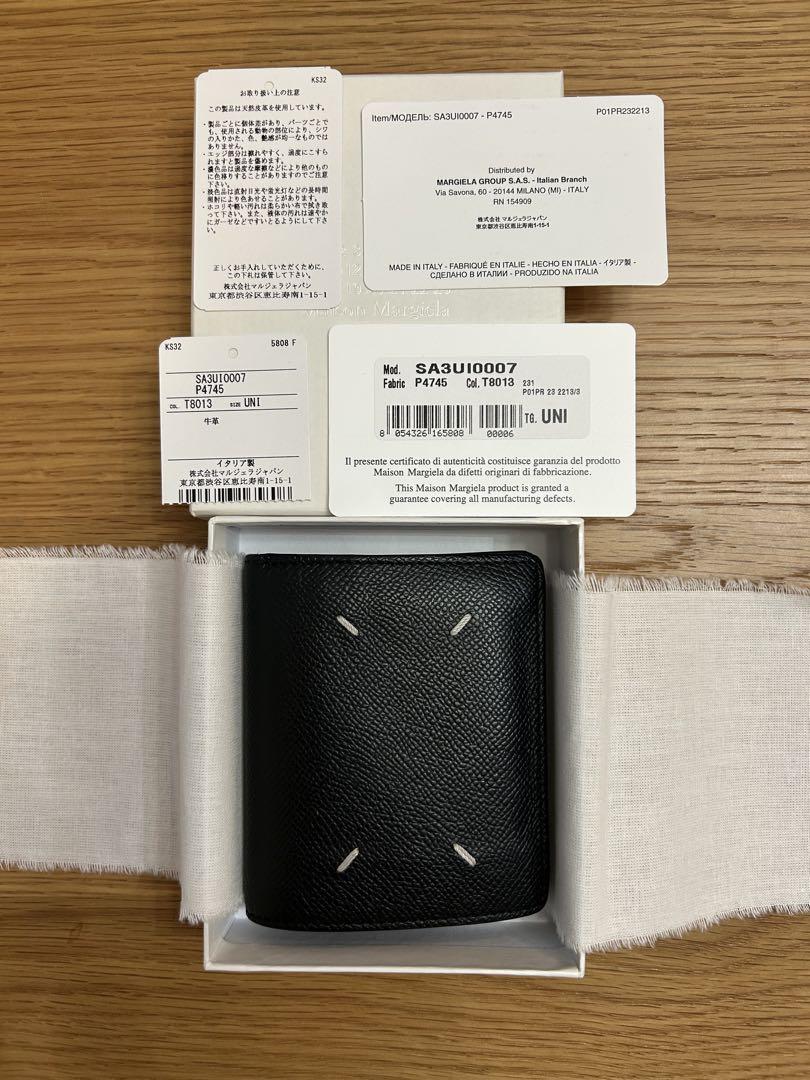 【Ｋ】二つ折り財布 SA3UI0007 ブラック P4745