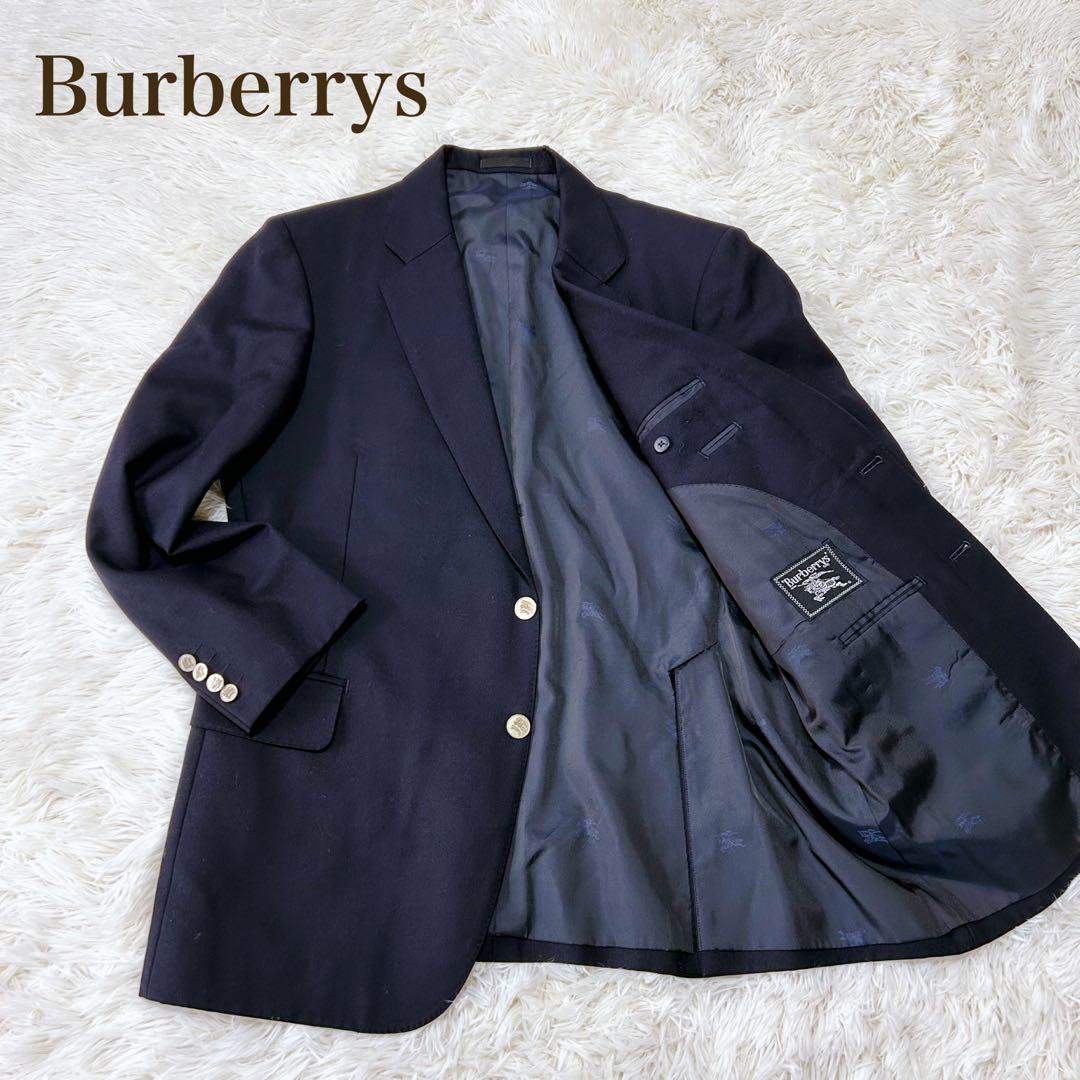 R*2様 Burberrys テーラードジャケット 紺ブレ タスマニアウール