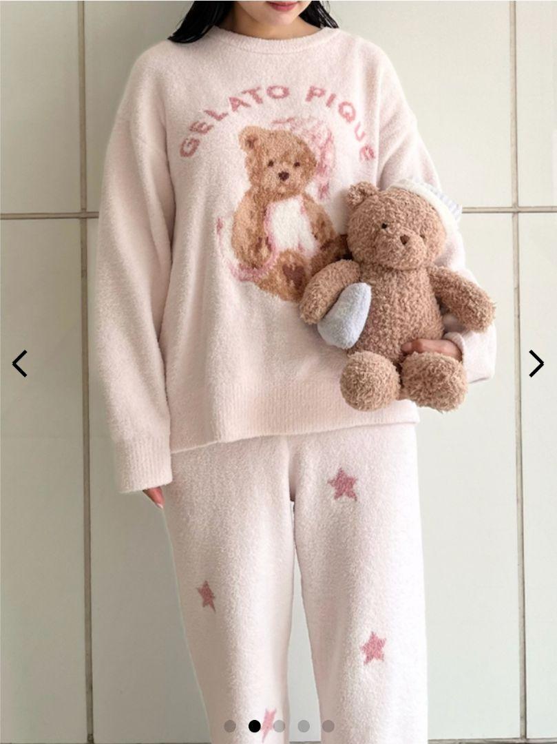 gelato pique GOODNIGHT BEAR プルオーバー セット