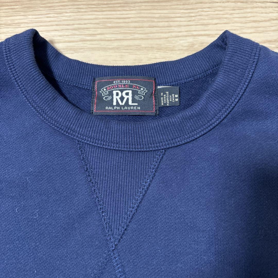 優先配送 R.R.L. トレーナー スウェット ネイビー トップス