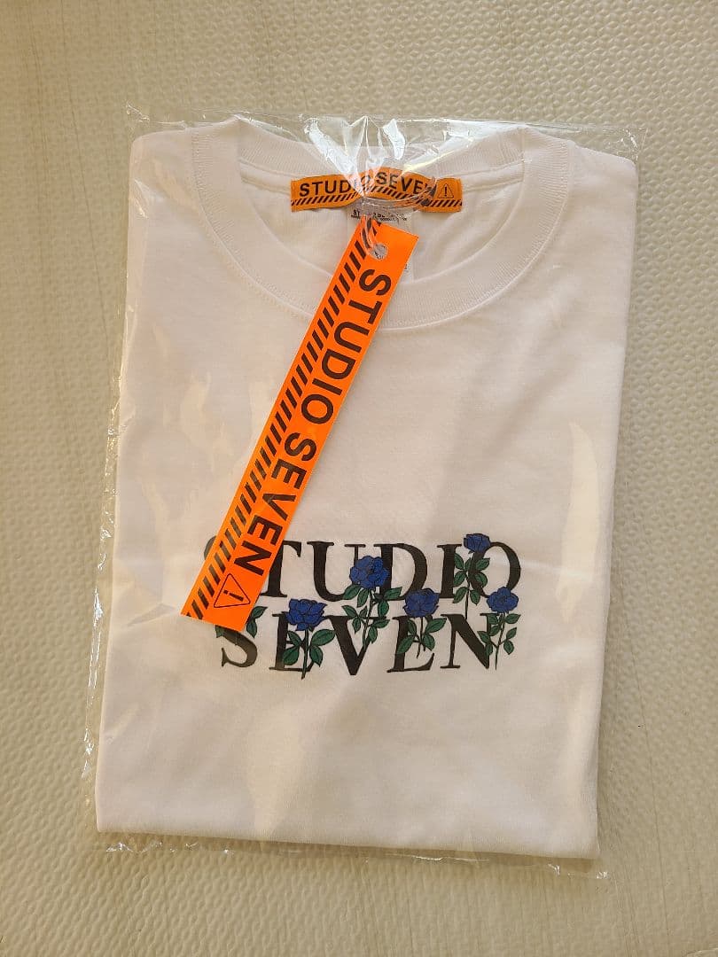 開店祝い Soul SEVEN STUDIO Rose Logo - White by SS Tee のりち