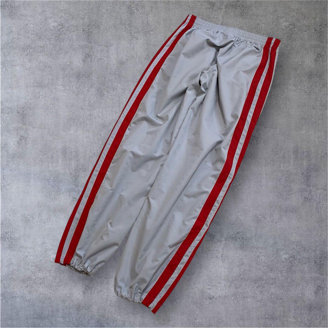 パンツ 90s adidas nylon wide pants y2k teck L