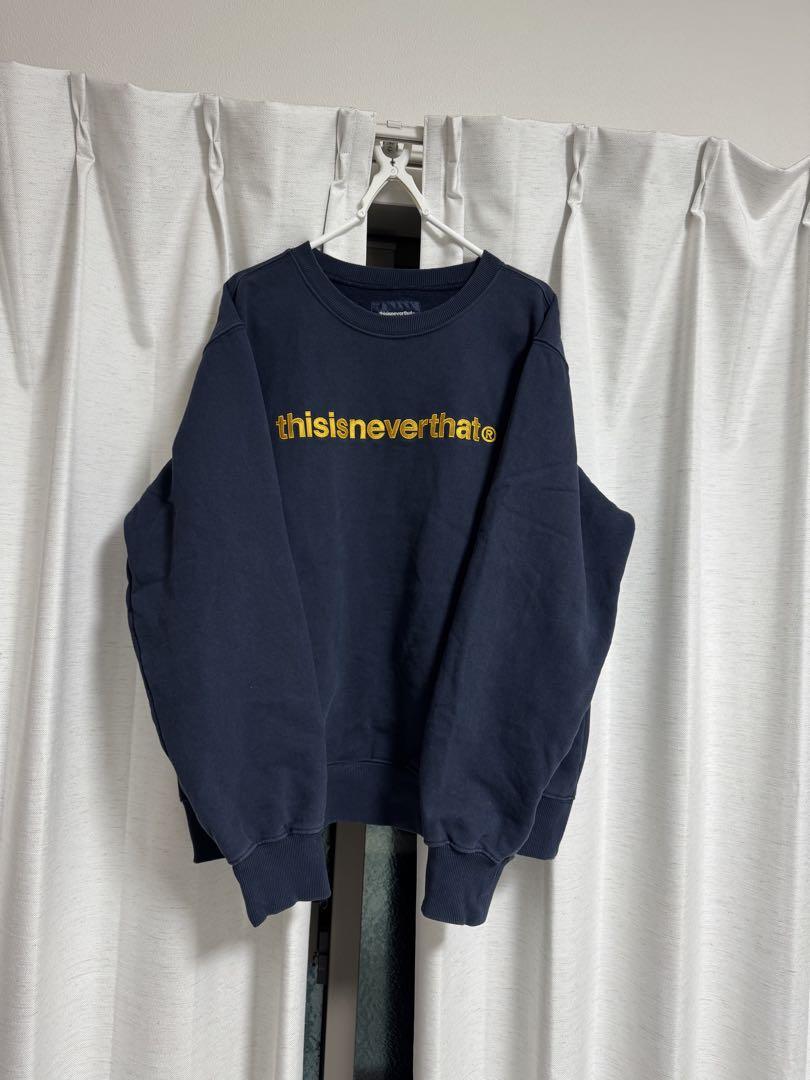 2025年 お歳暮・冬ギフト特集 thisisneverthat S トレーナー ネイビー トップス