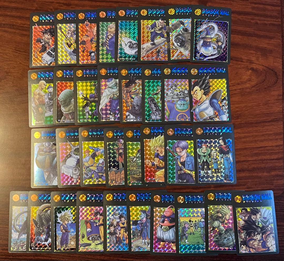海外版】ドラゴンボール 完全版表紙 キラカード 34枚フルセット - メルカリ