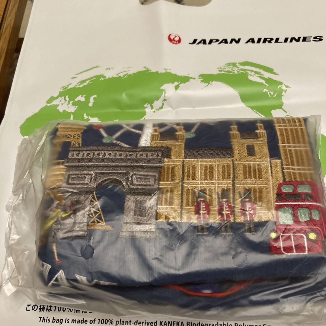 【新品】JAL　ボール＆チェーン ボールアンドチェーン 機内販売限定　エコバッグ