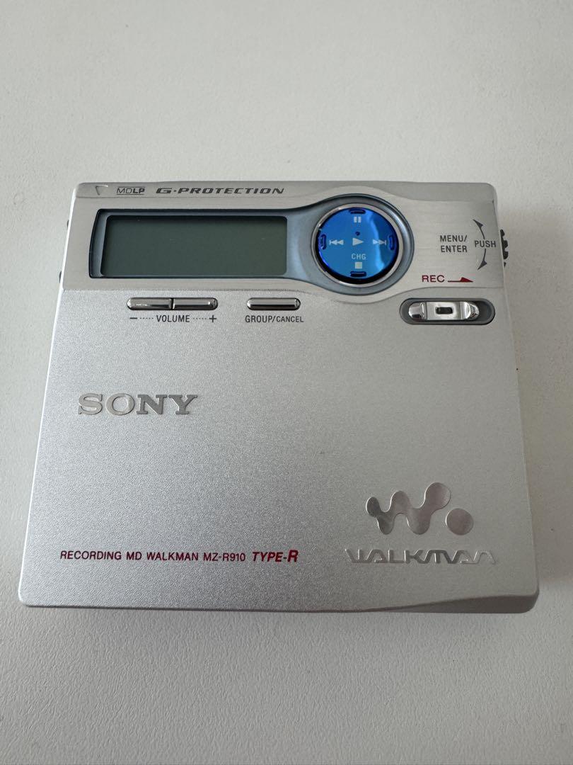 SONY MZ-R910 ポータブルMDプレーヤー ジャンク