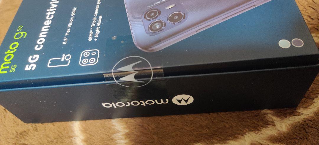 Motorola - 新品未開封　moto g50 5g/メテオグレー 新品未開封 Motorola moto g50 5G (メテオグレー) 本体