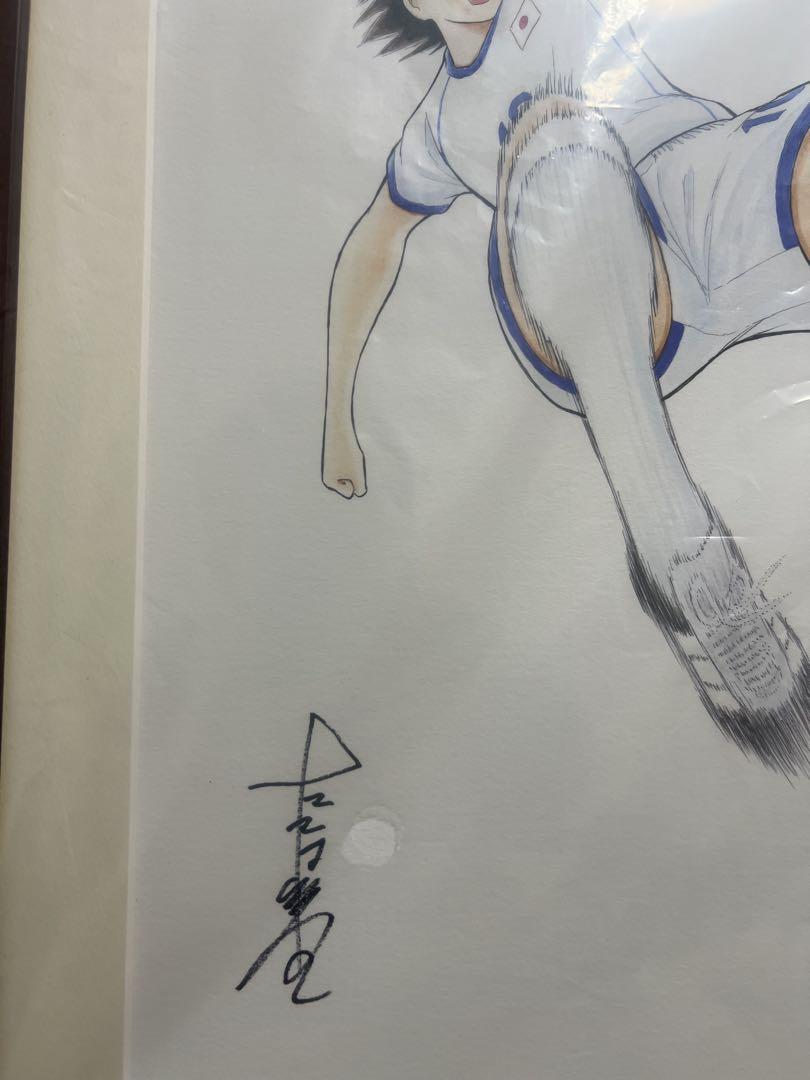 新品未開封 高橋陽一先生直筆サイン入 完全受注数量限定 額装高精細複製原画