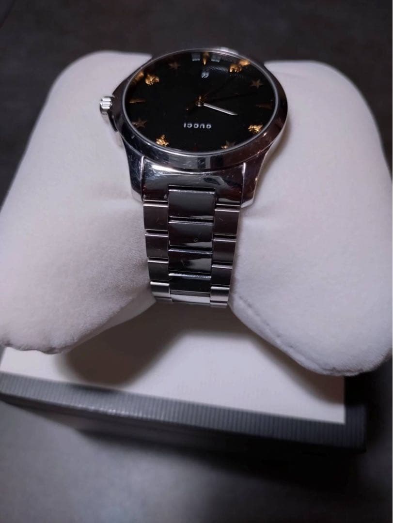 GUCCI クォーツ腕時計 ブラック　YA1264029 GUCCI クォーツ腕時計 ブラック YA1264029
