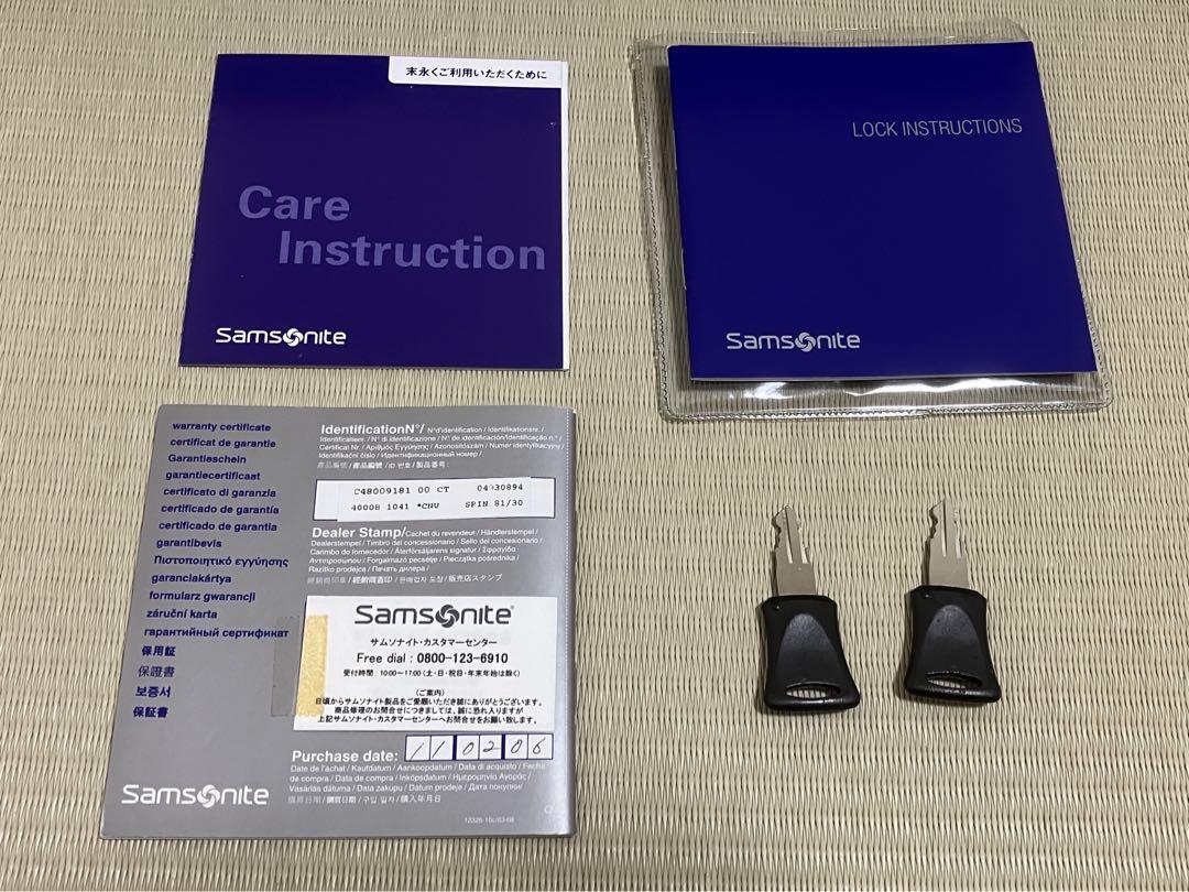 Samsonite（サムソナイト）スーツケース（TSAロック有）98L