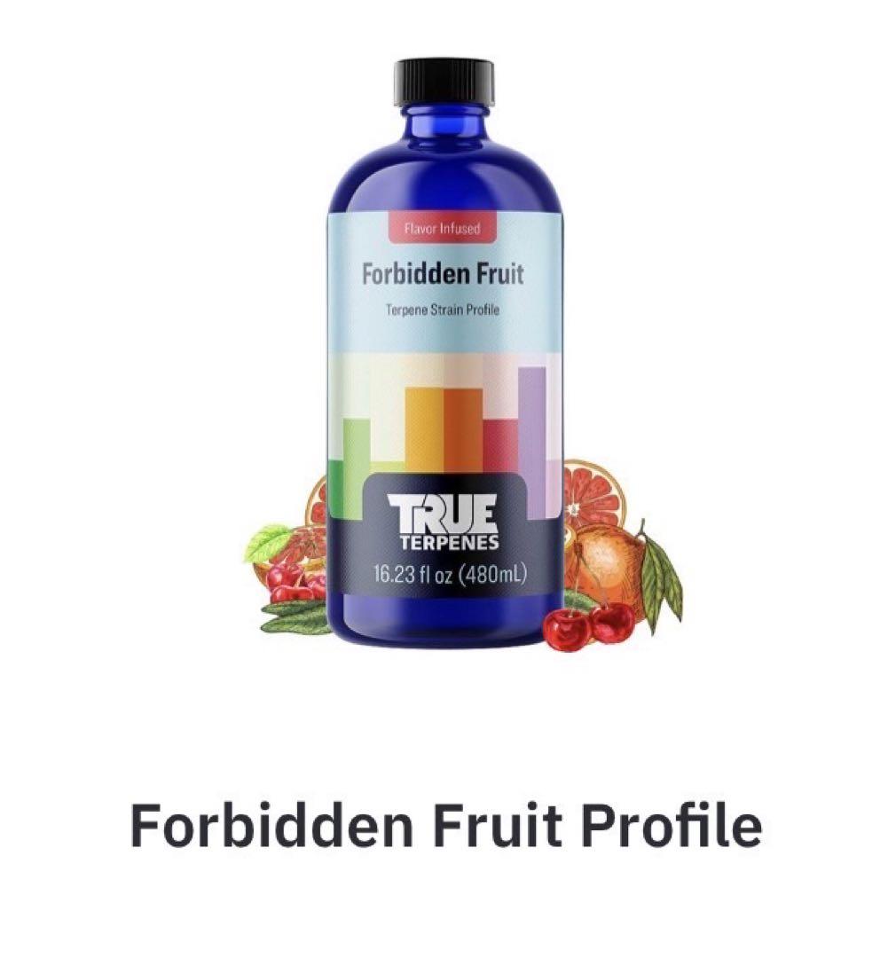 TRUE テルペン 香料 CBD CBN CBG 10ml フォビデンフルーツ-