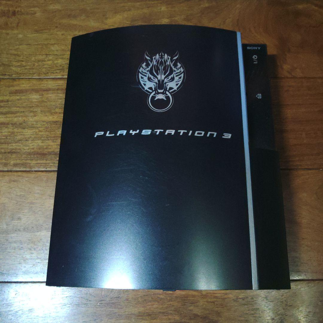 PS3本体FF7アドベントチルドレン160GBクラウドブラック - メルカリ